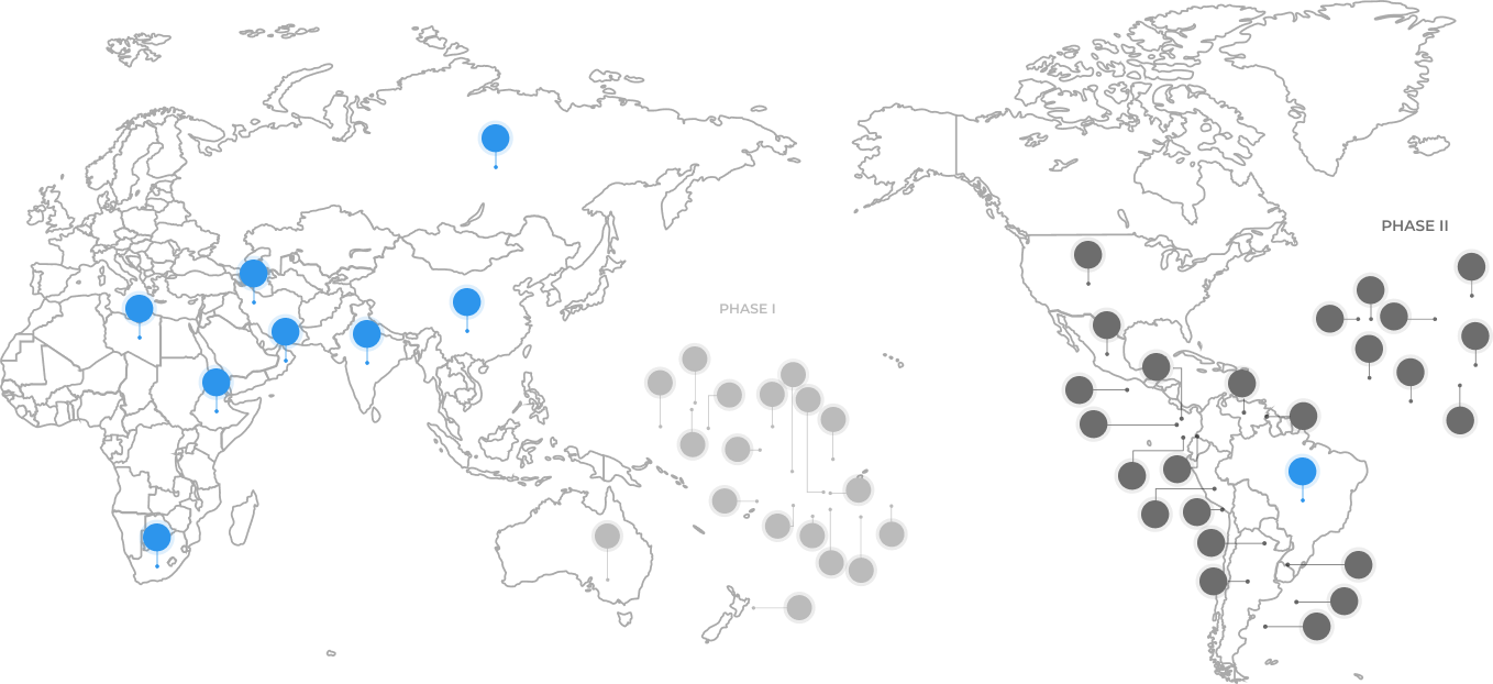 Digital World regional map