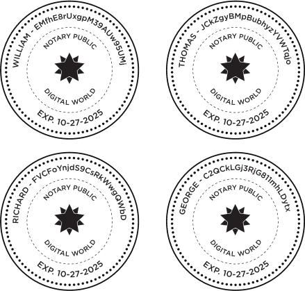Digital Notary Seals