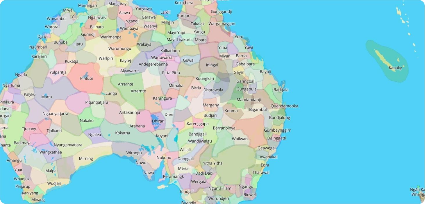 Digital Land  -  Global Territory Map