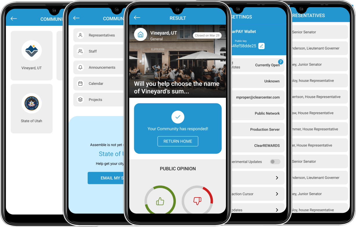 Digital Voting App  -  Public Opening